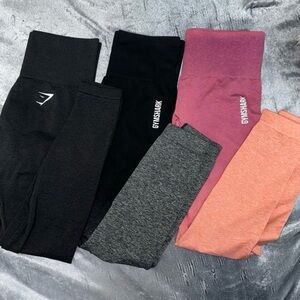 Gymshark leggings bundle xs